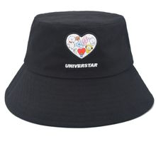 Product image of MINISO BT21 Collection Black Heart Bucket Hat ქუდი