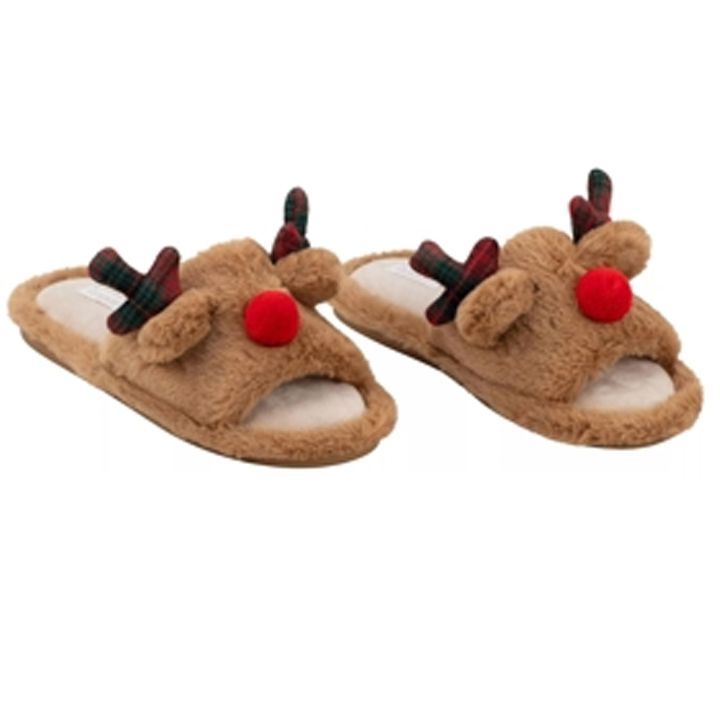 saakhaltslo-chustebi-ardesto-art2540db-christmas-4041-home-shoes-brown