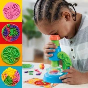 play-doh-light-look-microscope-playset-gansavitarebeli-satamasho-photo-3