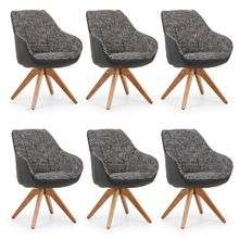 Product image of SHINA FURNITURE NOVEL 6 ცალი სავარძელი