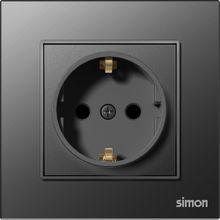 Product image of SIMON-5914 ერთიანი როზეტი დამიწებით N60