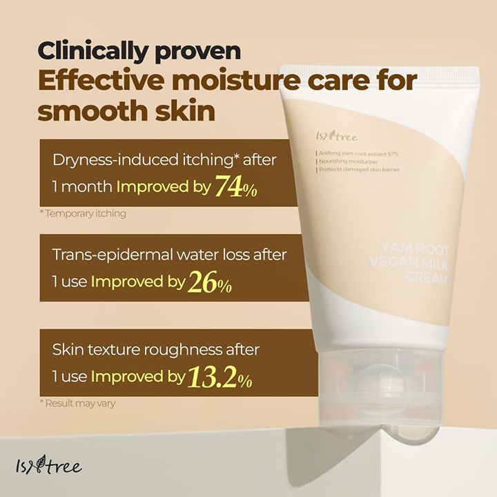 isntree-yam-root-vegan-milk-cream-80ml-sakhis-veganuri-rdzis-kremi-photo-2