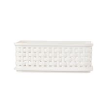 Product image of Hollow-Out Imitation Rattan Rectangle Storage Basket (S) სათავსო კალათა