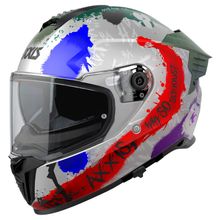 Product image of AXXIS HAWK SV EVO SICK JOKE A2 MATT GRAY M ჩაფხუტი