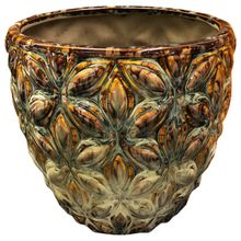 Product image of MEGA COLLECTIONS VIDA EGG POT BROWN 19.5 სმ კერამიკული ქოთანი ყვავილის