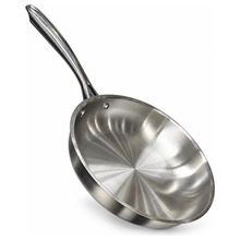 Product image of DOMINO UHD-46 28 სმ უჟანგავი ფოლადის ტაფა