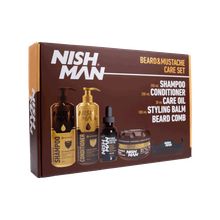 Product image of Nishman Beard Gift Set წვერის მოვლის ნაკრები