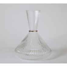 Product image of Nisse 23.8x7.8x19.6სმ დეკანტერი ოქროსფერი რკალით