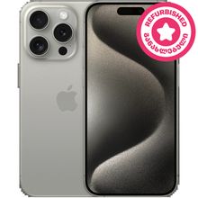 Product image of Apple iPhone 15 Pro 128 GB Natural Titanium (შეფასება A)