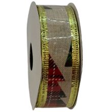 Product image of საშობაო შესაფუთი ლენტი - ნაძვის ხე
