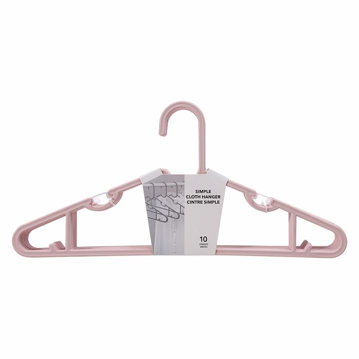 tansatsmlis-sakidisimple-cloth-hanger-10-counts-pink