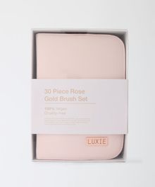 Product image of Luxie Brush Set Rose Gold 30ც ფუნჯების ნაკრები