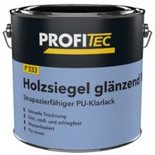 Product image of წყლის ლაქი პრიალა P333 Holzsiegel glanzend WB farblos 2.5 ლიტ
