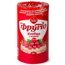 Product image of Doctor Grain ხრაშუნა პური წითელი მოცვით 80გრ
