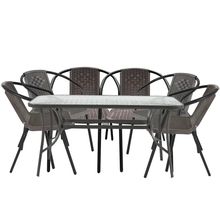 Product image of ბაღის ავეჯის ნაკრები - BLOG 6 სკამით