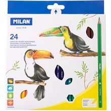 Product image of MILAN 24ც ფერადი ფანქრები