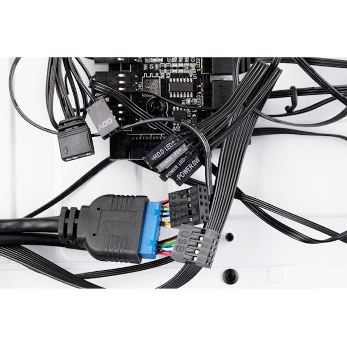 qeisi-2e-gaming-computer-case-turbo-g2057w-midt-2xusb201xusb30-1x2003x120argbtg-side-panel-without-psu-white-midt-2e-g2057w-photo-2