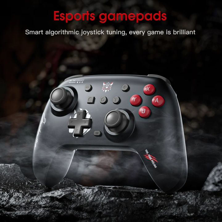 onikuma-c1-wireless-gaming-controller-black-usadeno-kontroleri-photo-4
