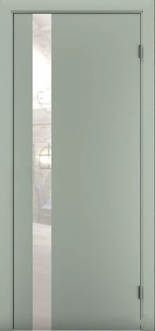 Product image of კარის ბლოკი Terminus Solid 802 olivin №802 შუშა - Planilak რძისფერი 38x700x2150 mm