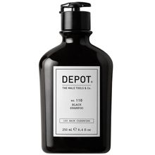 Product image of DEPOT 110 BLACK SHAMPOO 250მლ თმის შავი შამპუნი
