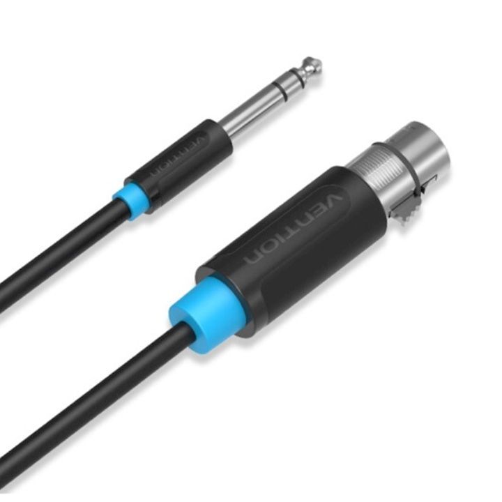 vention-bbebi-65mm-male-to-xlr-female-audio-cable-3m-black-photo-3