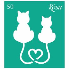 Product image of ROSA Love მრავალჯერადი წებოვანი სახატავი ფორმა