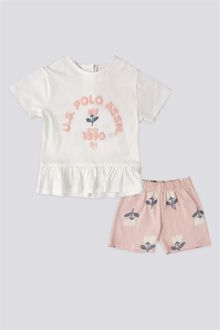 Product image of US POLO ASSN USB1975 V1 გოგოს ორეული შორტით