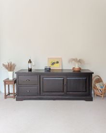 Product image of Collector Tbilisi მუქი ფიჭვის ტელევიზორის მაგიდა (რესტავრირებული)