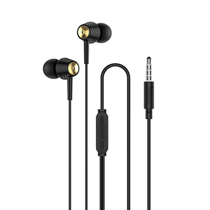 hoco-m70-graceful-universal-earphones-with-mic-black-photo-2