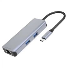 Product image of Proove  Type-C-HUB Proove Iron Link 6 in 1 ადაპტერი