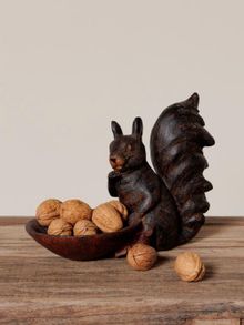 Product image of Nisse პოლირეზინის ლანგარი - ციყვი 25*14*19 Chehoma