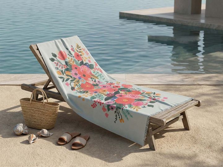 digital-printed-beach-towel-floral-multi-90x180-zghvis-pirsakhotsi-photo-2