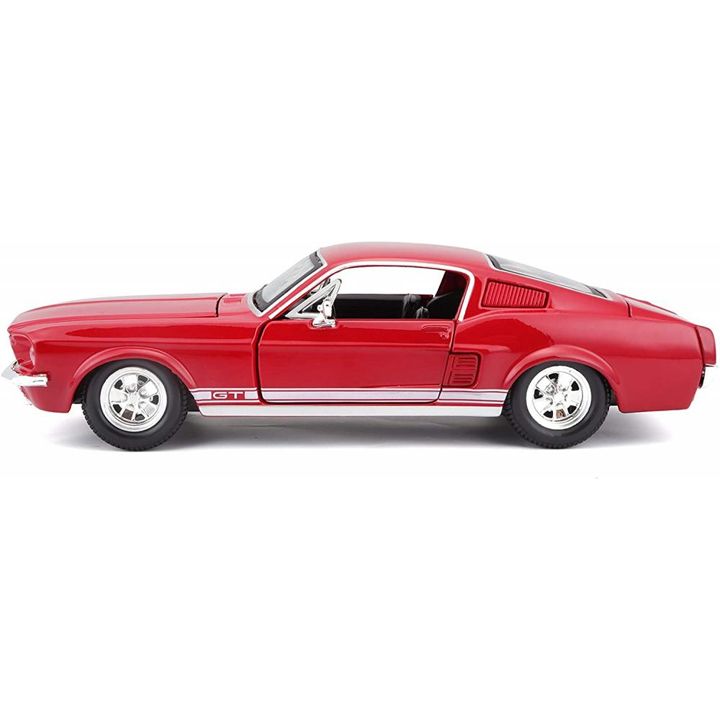 maisto-1967-ford-mustang-gt-124-metalis-manqana-photo-4