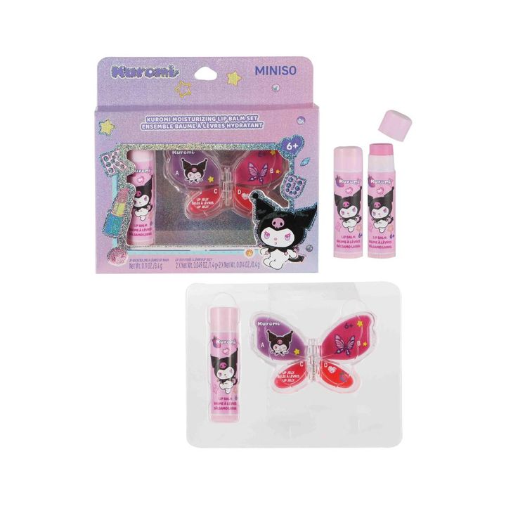 miniso-kuromi-emollient-lip-balm-lip-jelly-sabavshvo-tuchis-movlis-nakrebi