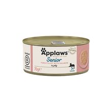 Product image of Applaws ქილა ასაკოვანი კატისთვის ტუნა და ორაგულით 70 გრ