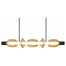 Product image of BRILLOP MD5890-800 4000K ოქროსფერი-ნაცრისფერი საკიდელი LED სანათი