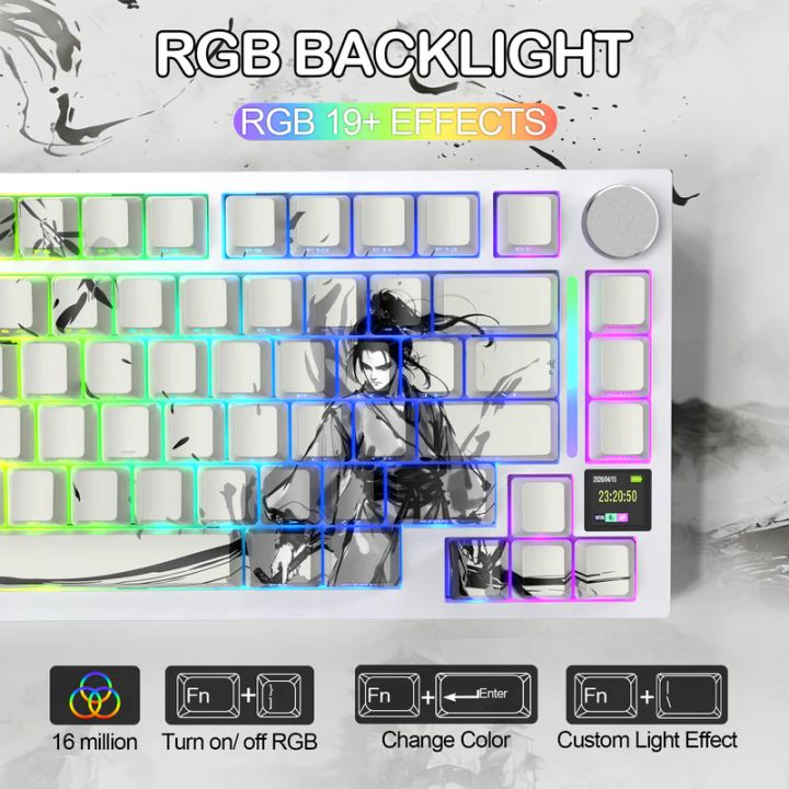 attack-shark-keyboard-mechanical-x820-ultra-1khz-gaming-klaviatura-photo-4