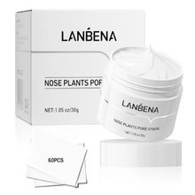 Product image of LANBENA შავი წერტილების მოსაშორებელი ნიღაბი (30 გ / 60 ზოლი)