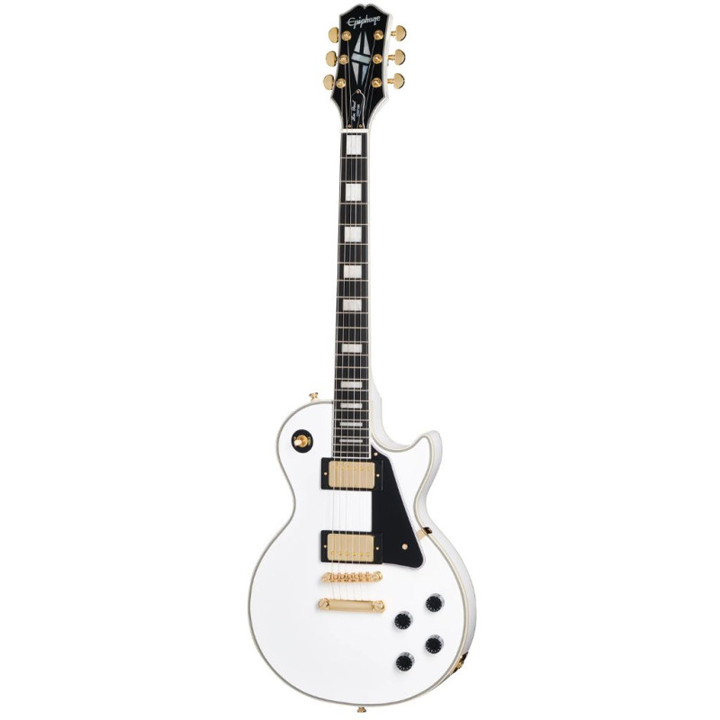 epiphone-les-paul-custom---alpine-white-incl-premium-gig-bag-eleqtro-gitara