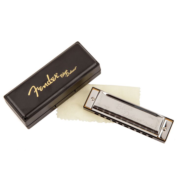 fender-blues-deluxe-harmonica-key-of-b-flat-harmonika-photo-4