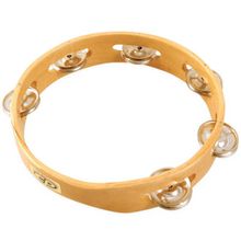 Product image of Latin Percussion Tambourine CP Wood 6" single row ტამბურინი