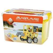 Product image of Magplayer Designer magnetic box set 68 მაგნიტური კონსტრუქტორი