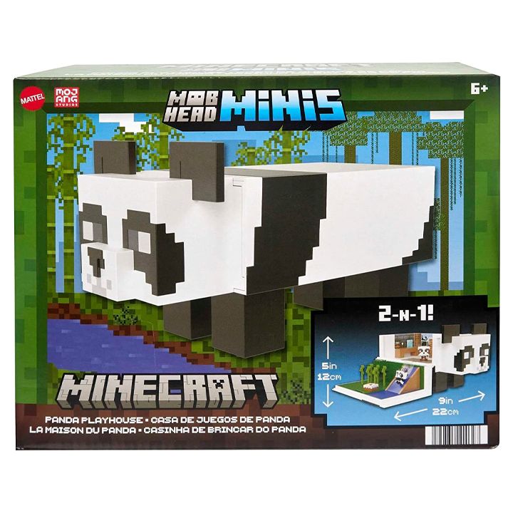 mattel-minecraft-pandas-sakhli-satamasho-nakrebi