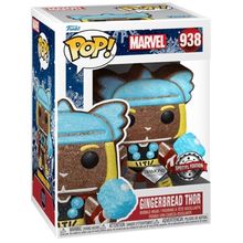 Product image of სათამაშო საკოლექციო ფიგურა Funko POP FUN25491460 Bobble Marvel Holiday Gingerbread Thor 58235