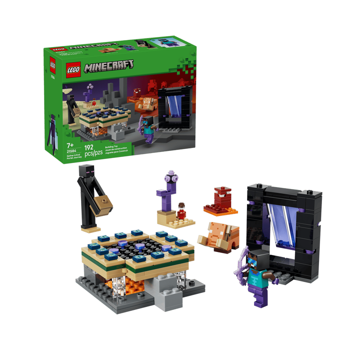 lego-minecraft---nether-end-portal-journey