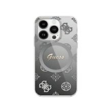 Product image of Guess Magsafe IML Gradient Hard Case With Peony Pattern iPhone 16 Pro GUOHMP16LHPOGCSK Black მობილური ტელეფონის ქეისი
