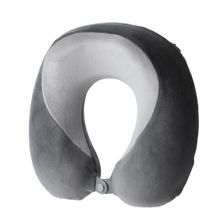 Product image of კისრის ბალიში/Dual Color Memory Foam U Shaped Neck Pillow (Gray)
