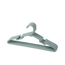 Product image of Non-Slip Hangers (10 pcs)(Green) ტანსაცმლის საკიდი