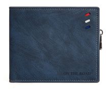 Product image of კაცის საფულე/Vintage Multifunctional Horizontal Mens Wallet(Navy)