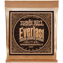 Product image of Ernie Ball Medium Everlast Coated Phosphor Bronze Acoustic Guitar Strings აკუსტიკური გიტარის სიმები